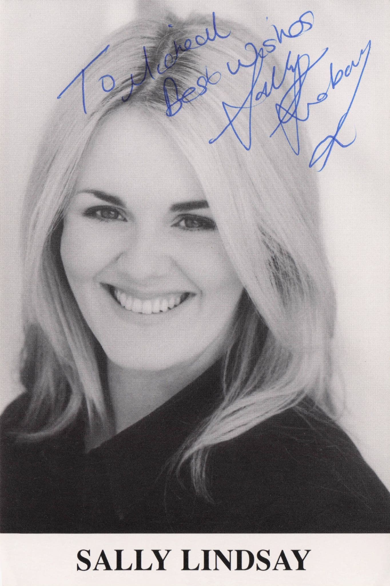 Sally Lindsay Coronation Street Vintage Publicity Photo