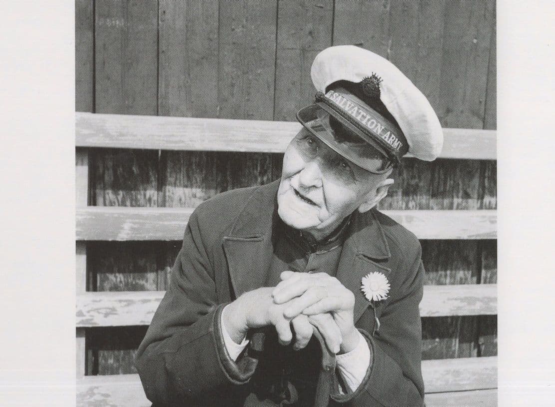 Salvation Army Skipper in 1950s Award London Photo Postcard