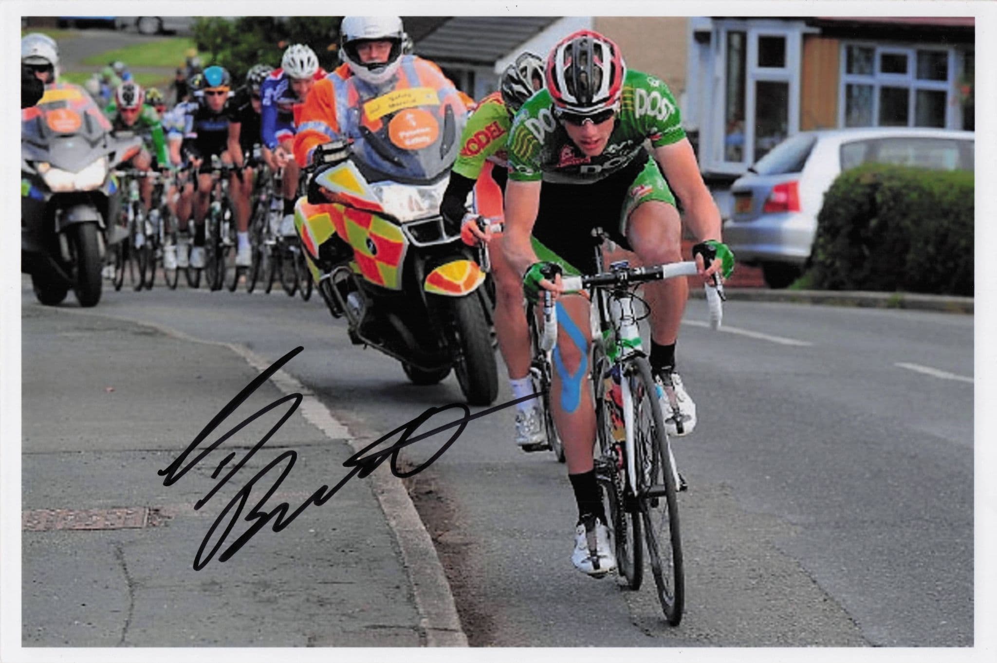 Sam Bennett Ireland Cycling 2013 Tour Of Britain 12x8 Hand Signed Photo