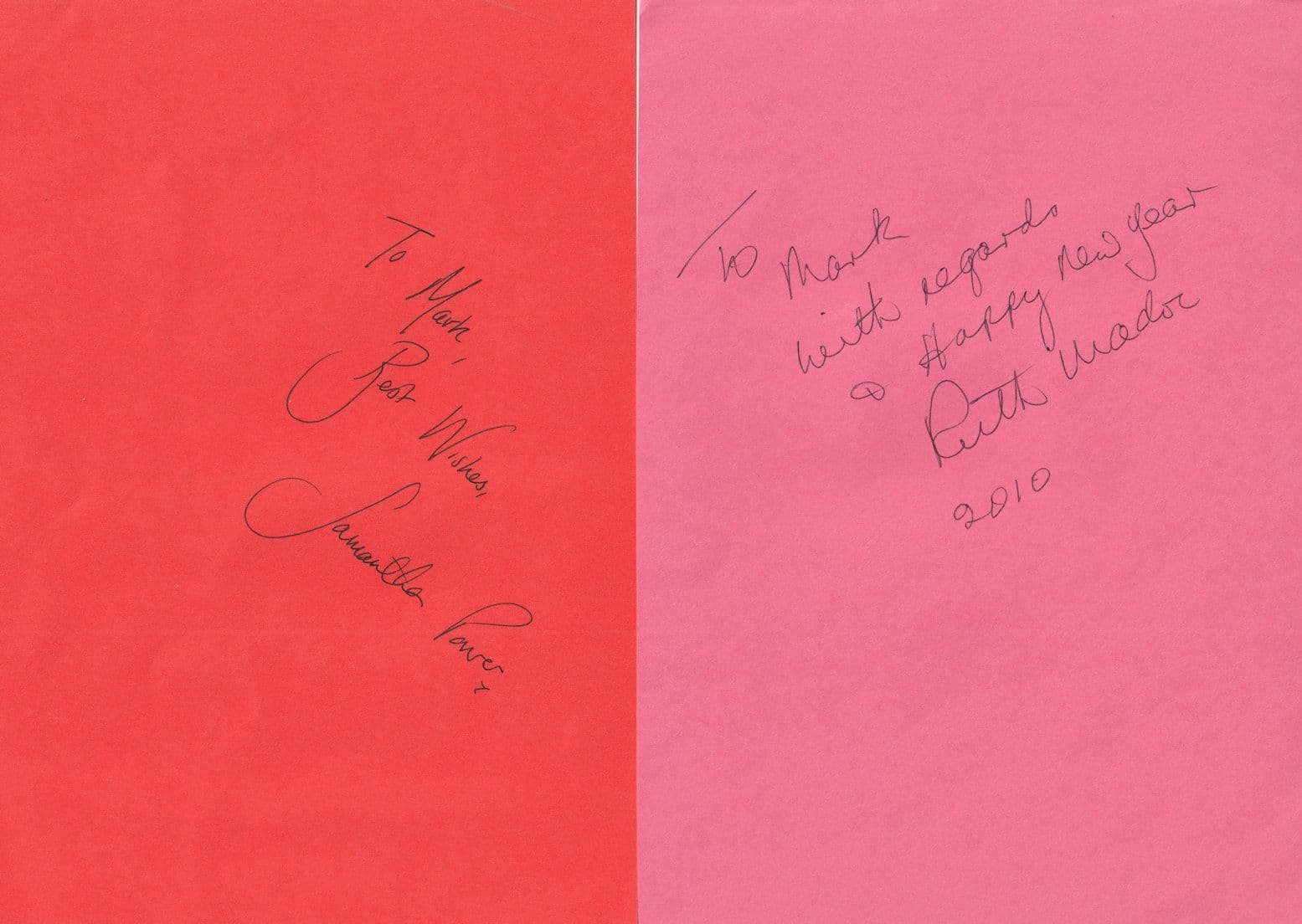 Samantha Power Ruth Madoc Little Britain 2x Autograph s
