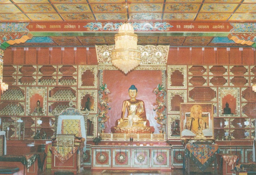 Samye Temple Buddhist Shrine Tibetan Centre Dumfriesshire Scotland Postcard