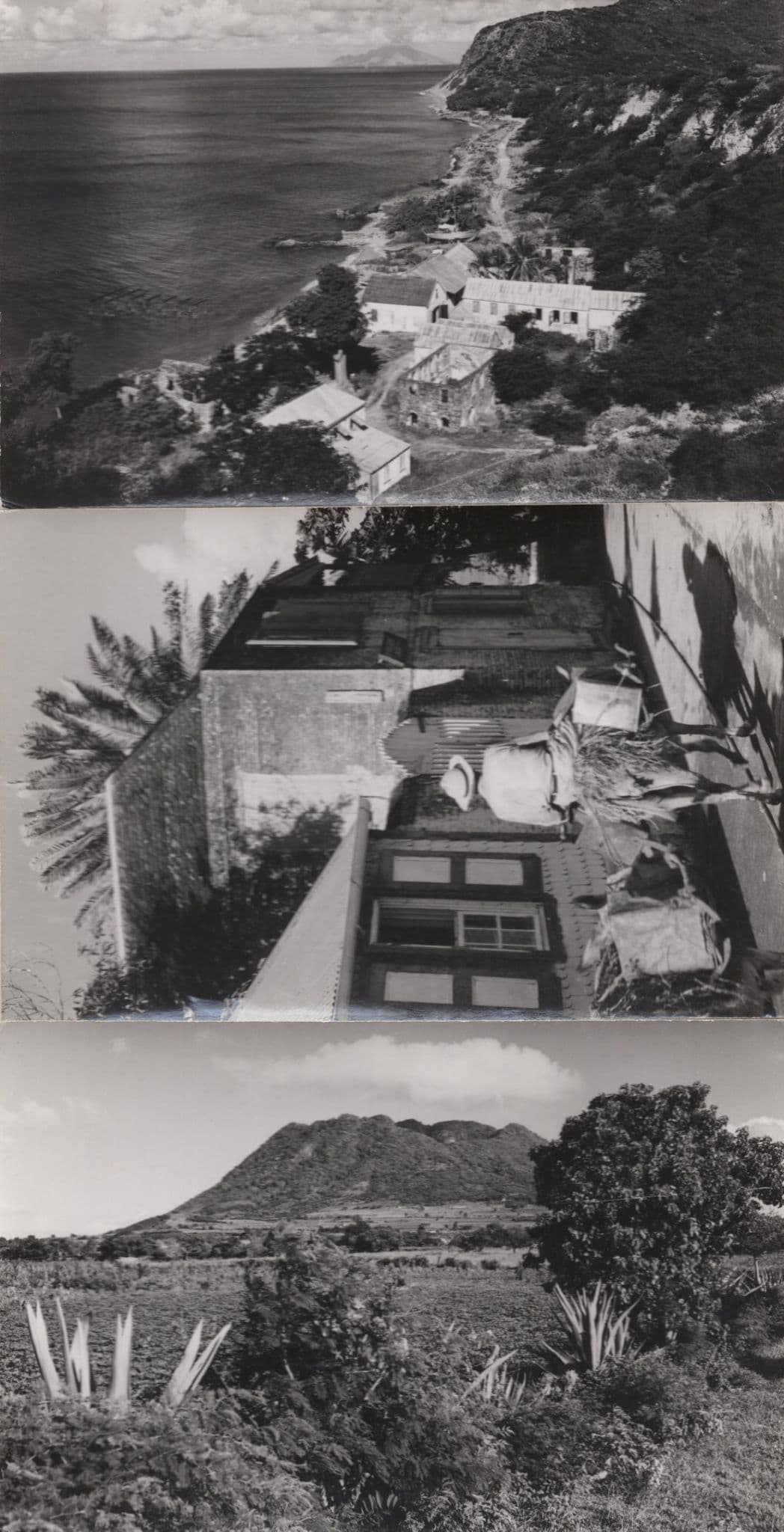 Santa Barbara Fort Orange USA 3x Vintage Real Photo Postcard s
