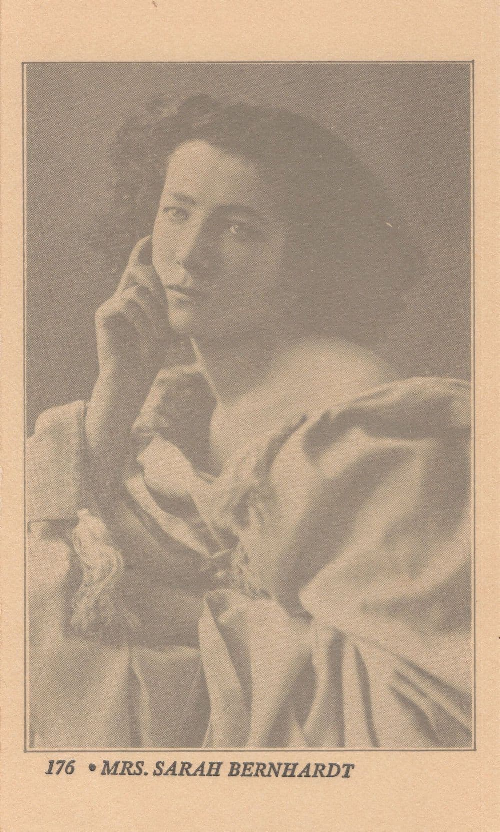 Sarah Berndhardt French Actress Postcard