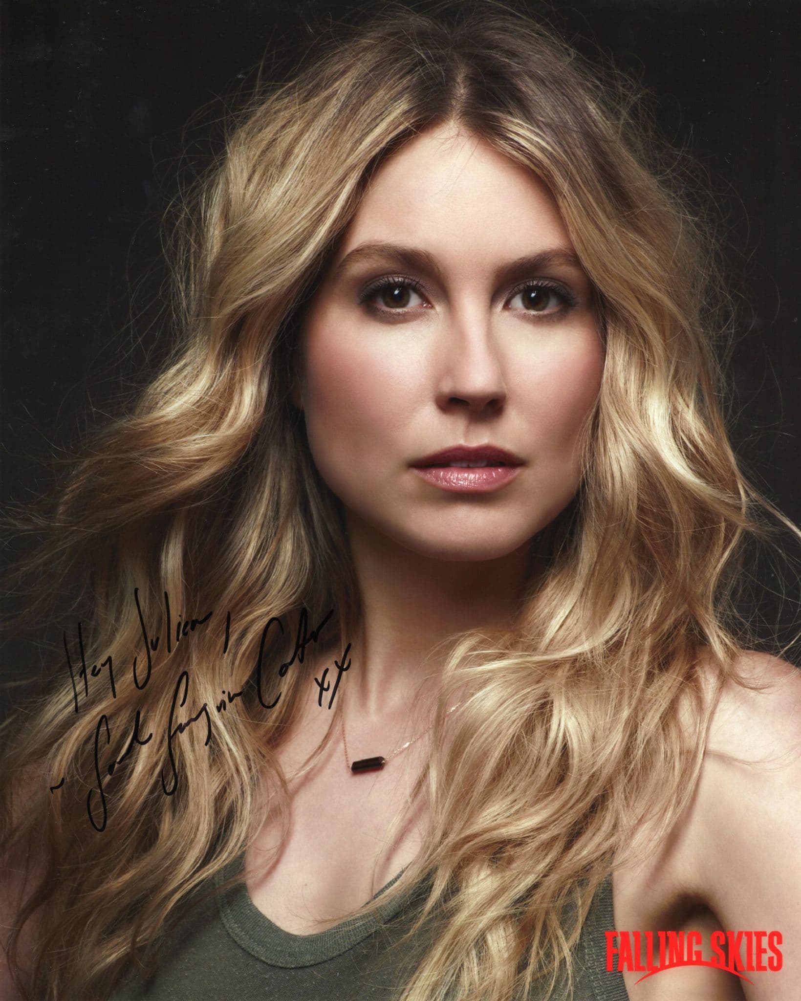 Sarah Carter Falling Skies 10x8 Stunning Hand Signed Photo