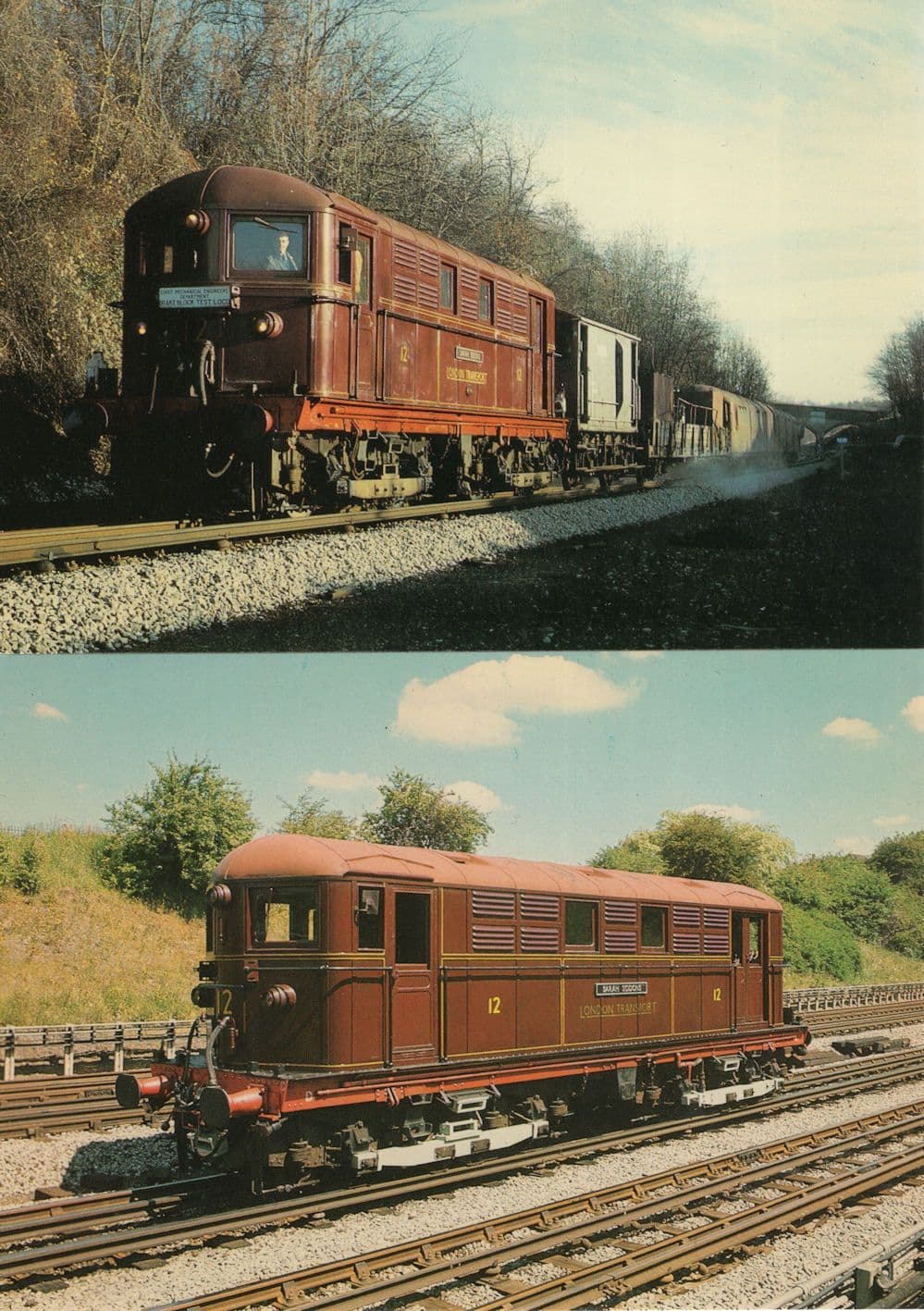 Sarah Siddons 1922 Electric Locomotive Metropolitan 2x Railway Postcard s