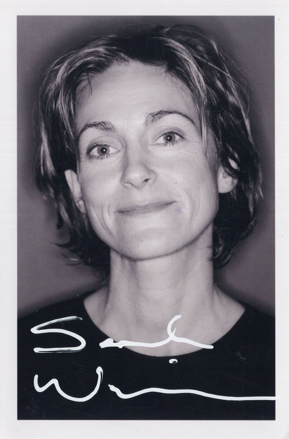 Sarah Winman When God Was A Rabbit Book Author Hand Signed Photo