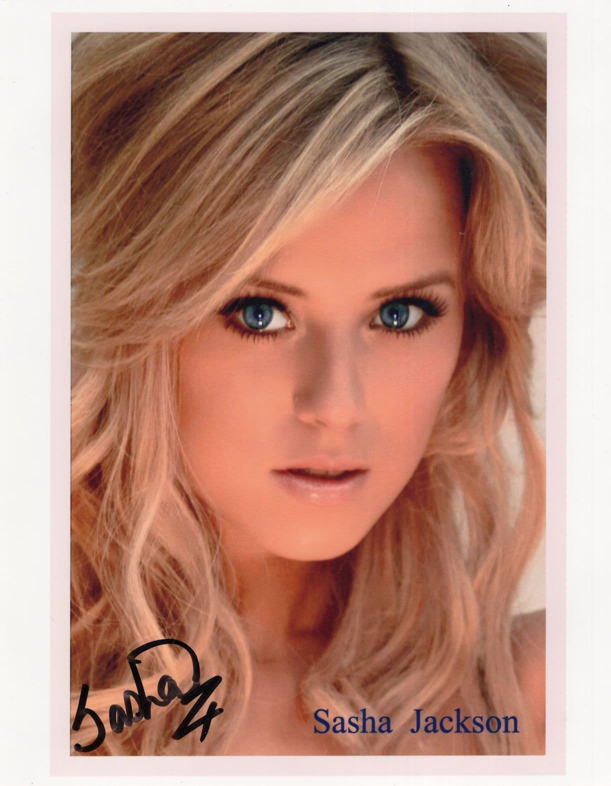 Sasha Jackson Attack Of The 50 Foot Cheerleader 10x8 Hand Signed Photo