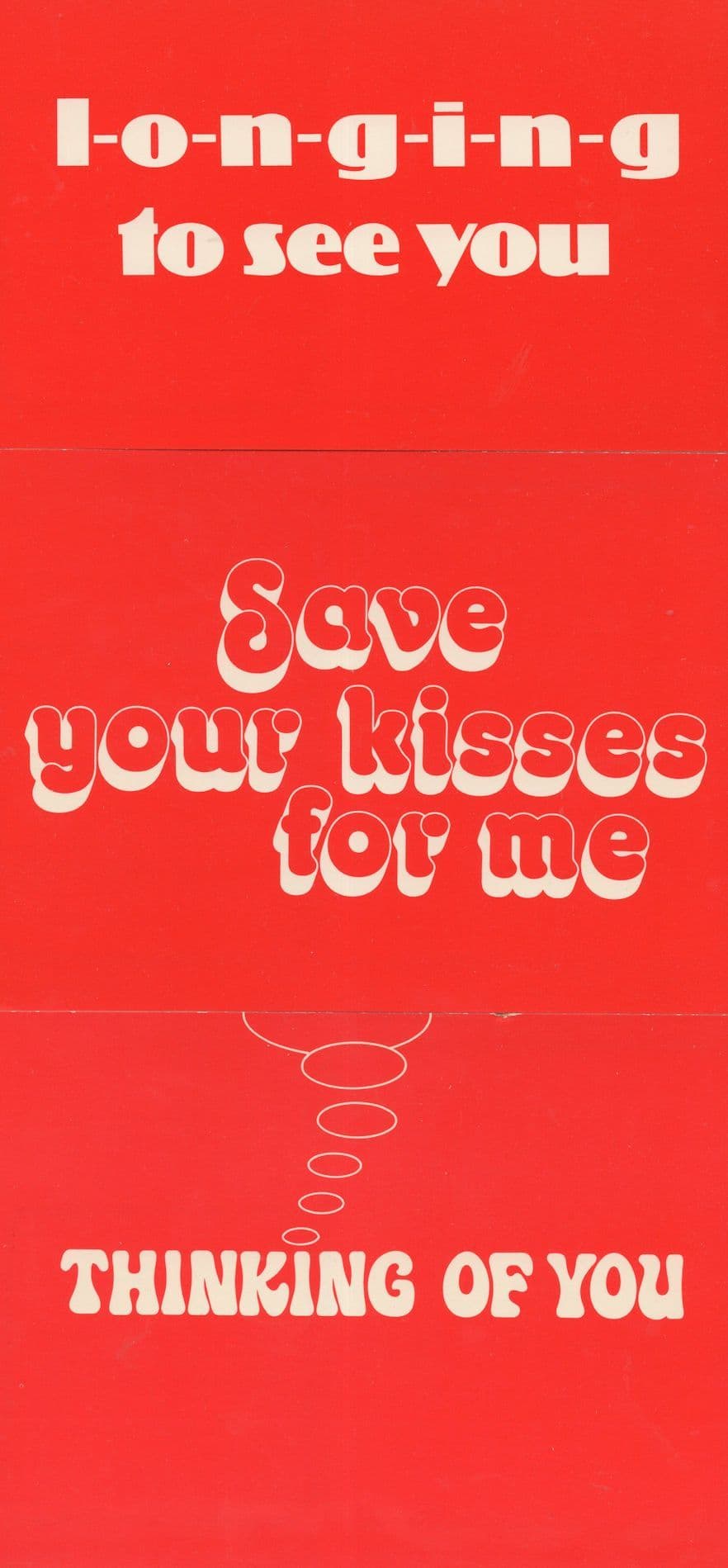 Save Your Kisses For Me Brotherhood Of Man 3x Postcard s