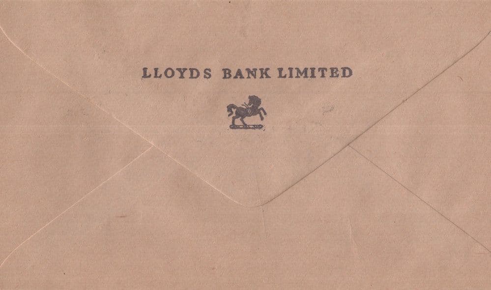 Scarborough Big Sport 1965 Slogan Lloyds Bank Envelope
