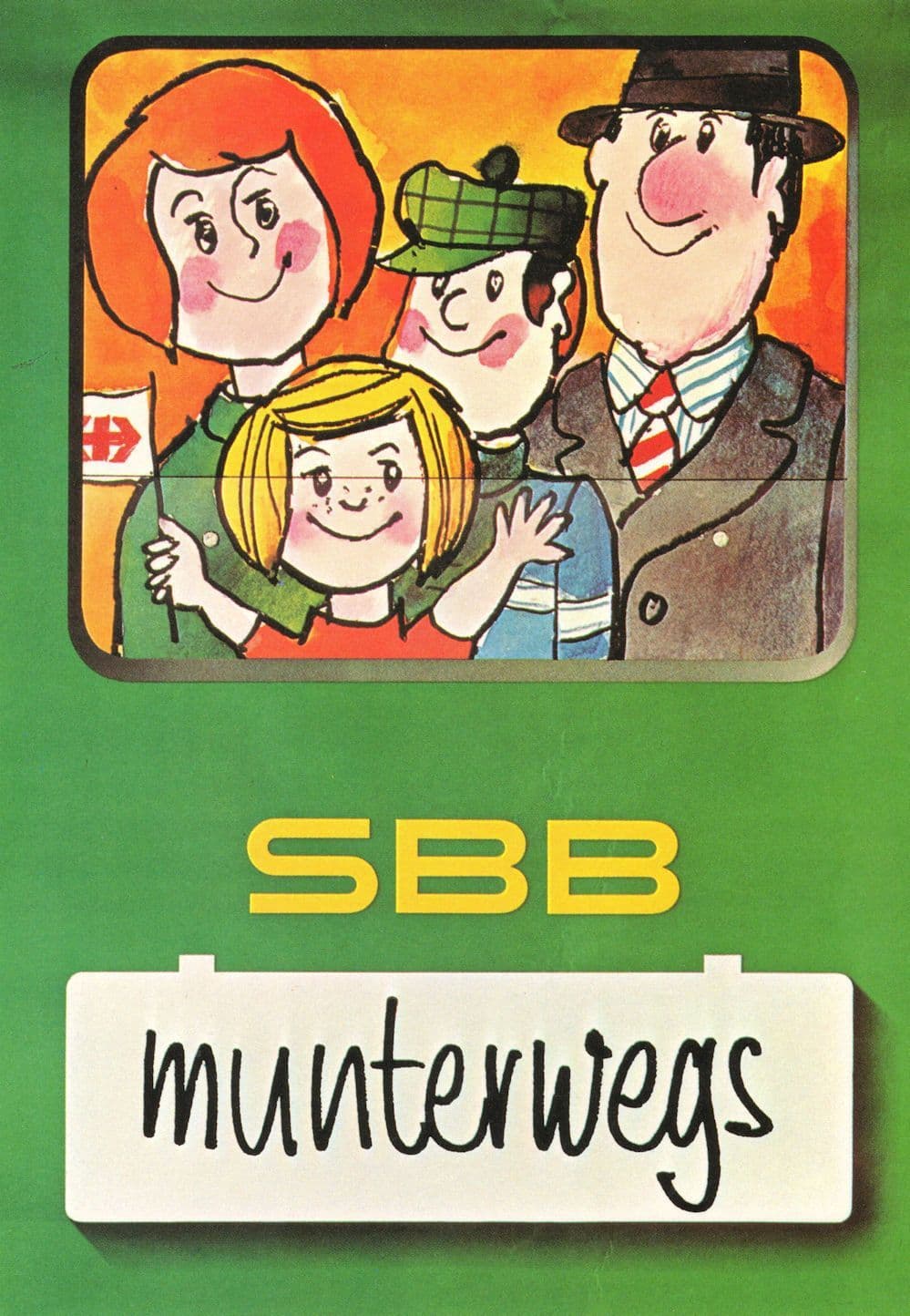 Schweiz Sitten Wallis SBB-CFF Plakat Switzerland Poster Postcard