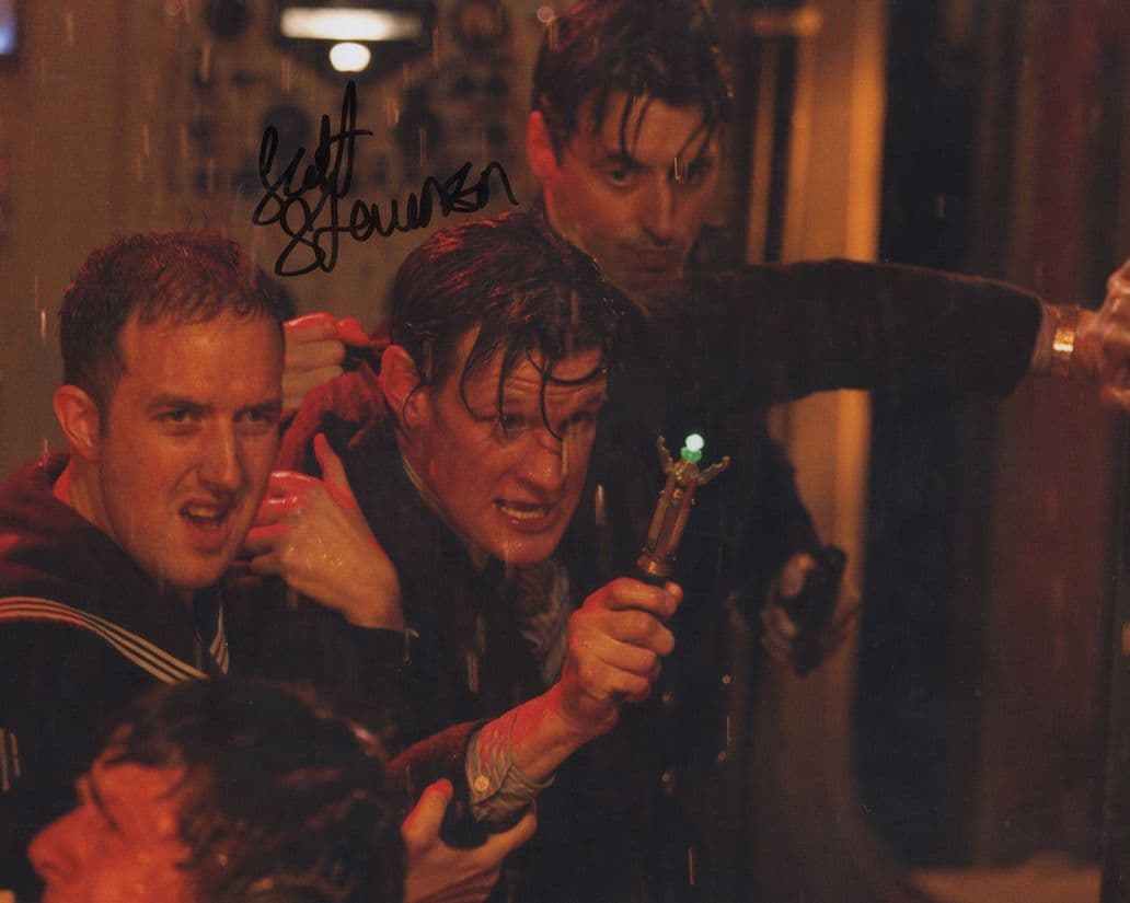 Scott Stevenson Dr Who Large 10x8 Ultimate Hand Signed Photo
