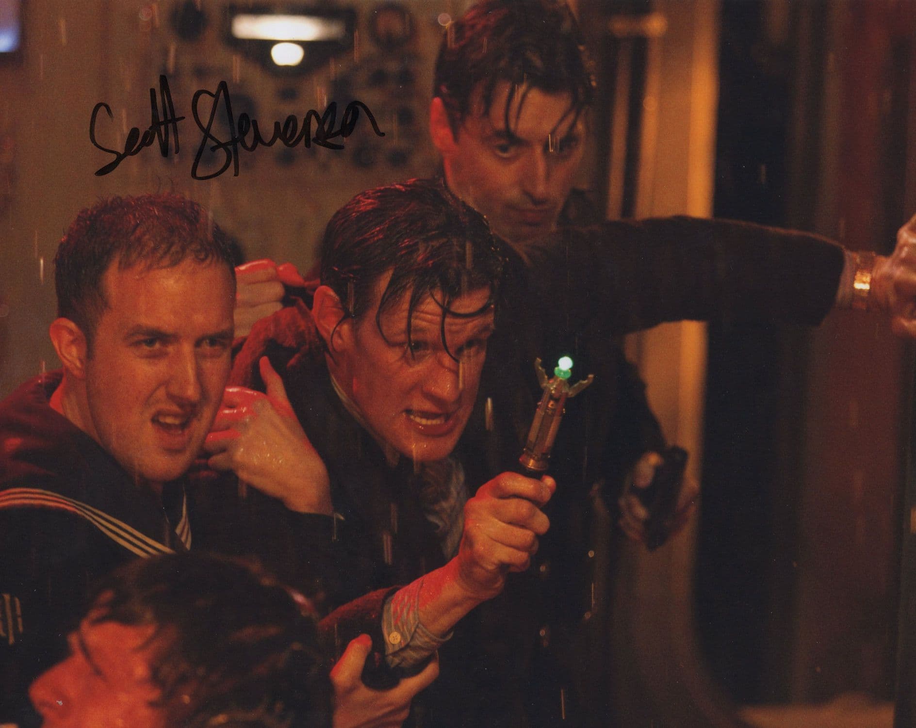 Scott Stevenson Dr Who Large Hand Signed Photo