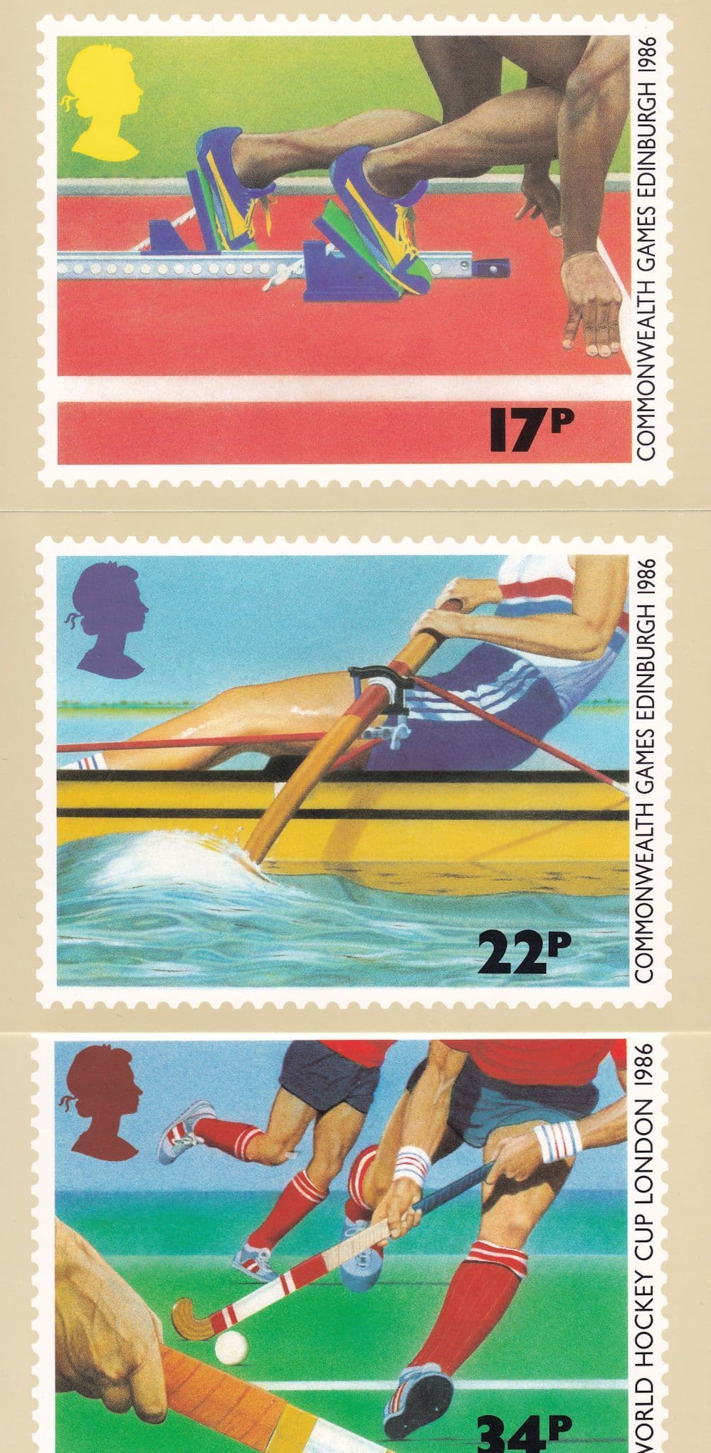 Scottish Games Shooting Weight Lifting Rowing 5x PHQ Postcard s