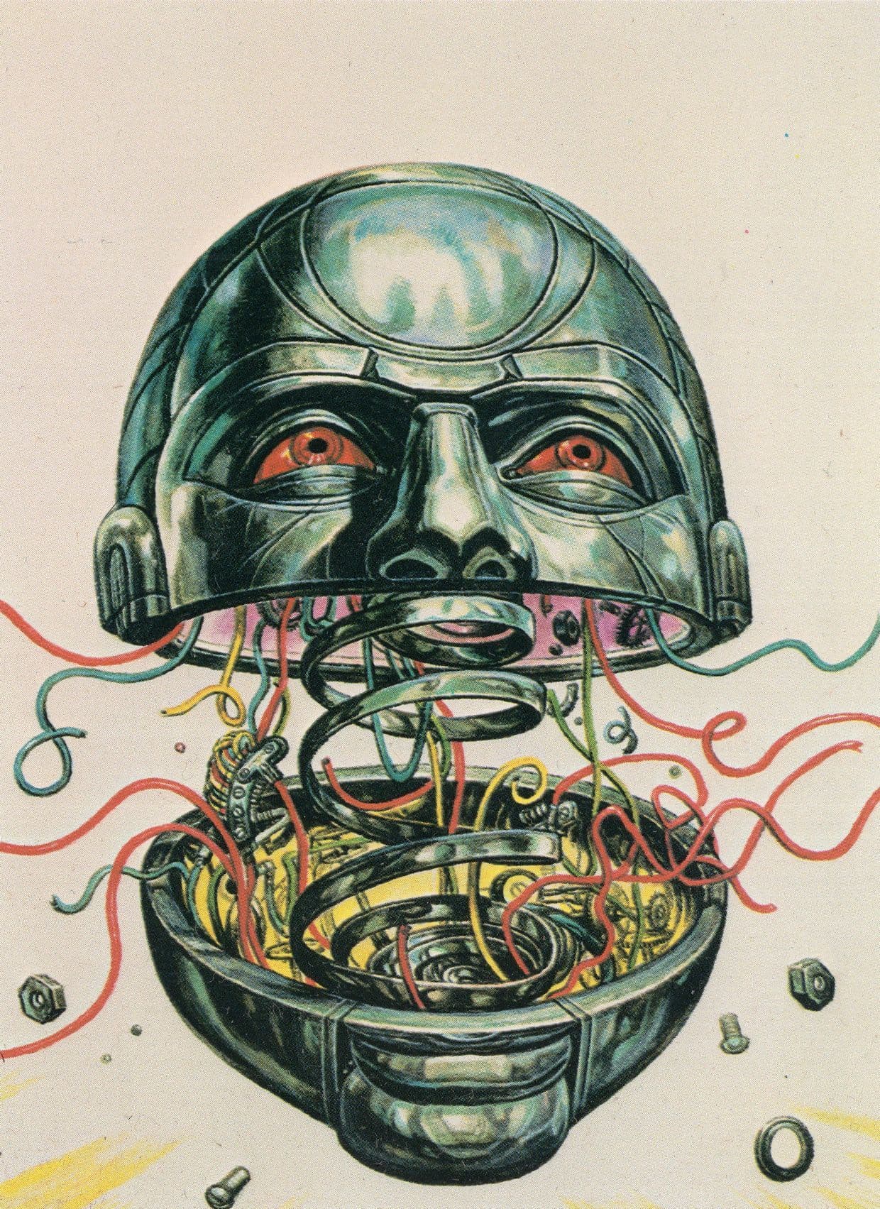 Screwloose Ron Goulart 1970s Book Rare Artwork Postcard