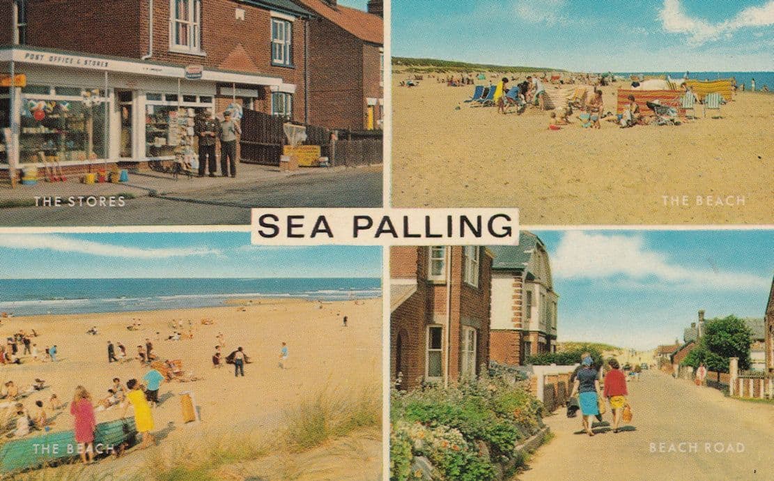 Sea Palling Post Office Norfolk Kodak Camera 1970s Postcard