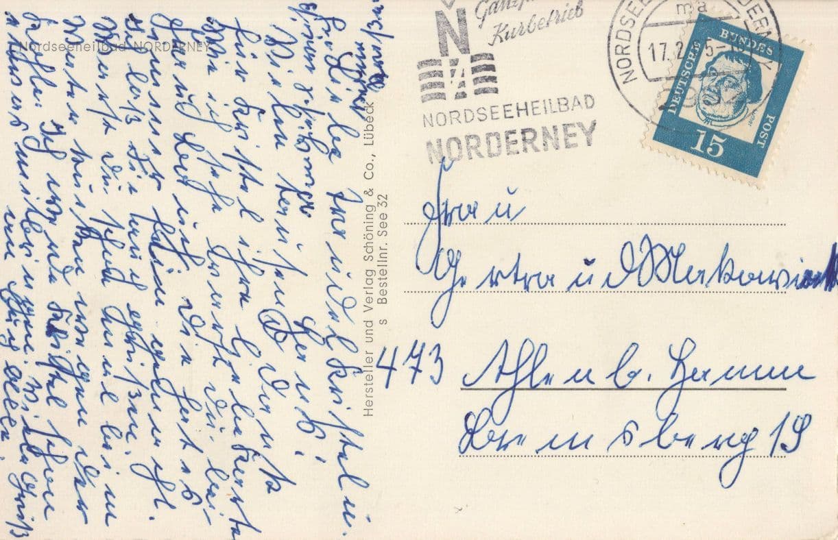 Sealion German Walrus Sealife Antique WW2 Greetings Postcard