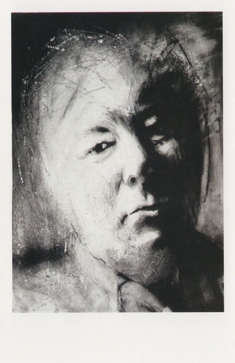Seamus Heaney Irish Poet Book Author NPG Painting Postcard