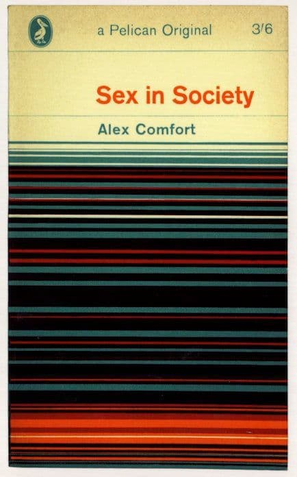 Sex In Society Alex Comfort 1964 Book Postcard