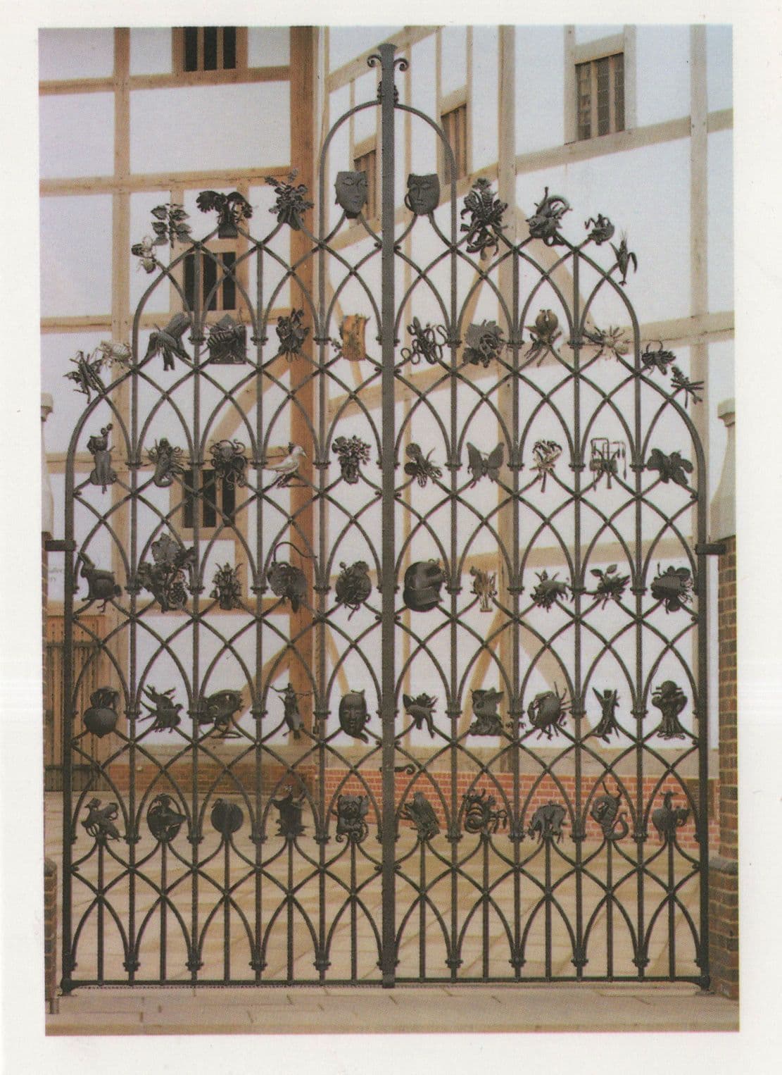 Shakespeare Centre Iron Gate London Of Animals Rare Postcard