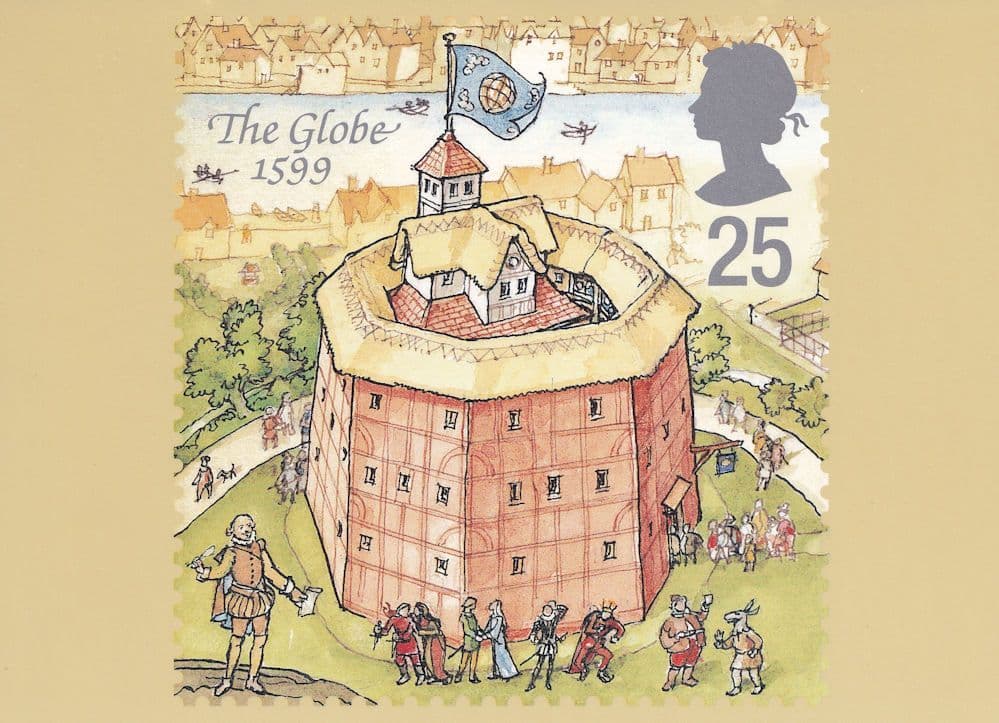Shakespeare The Globe in 1599 Limited Edition Postcard