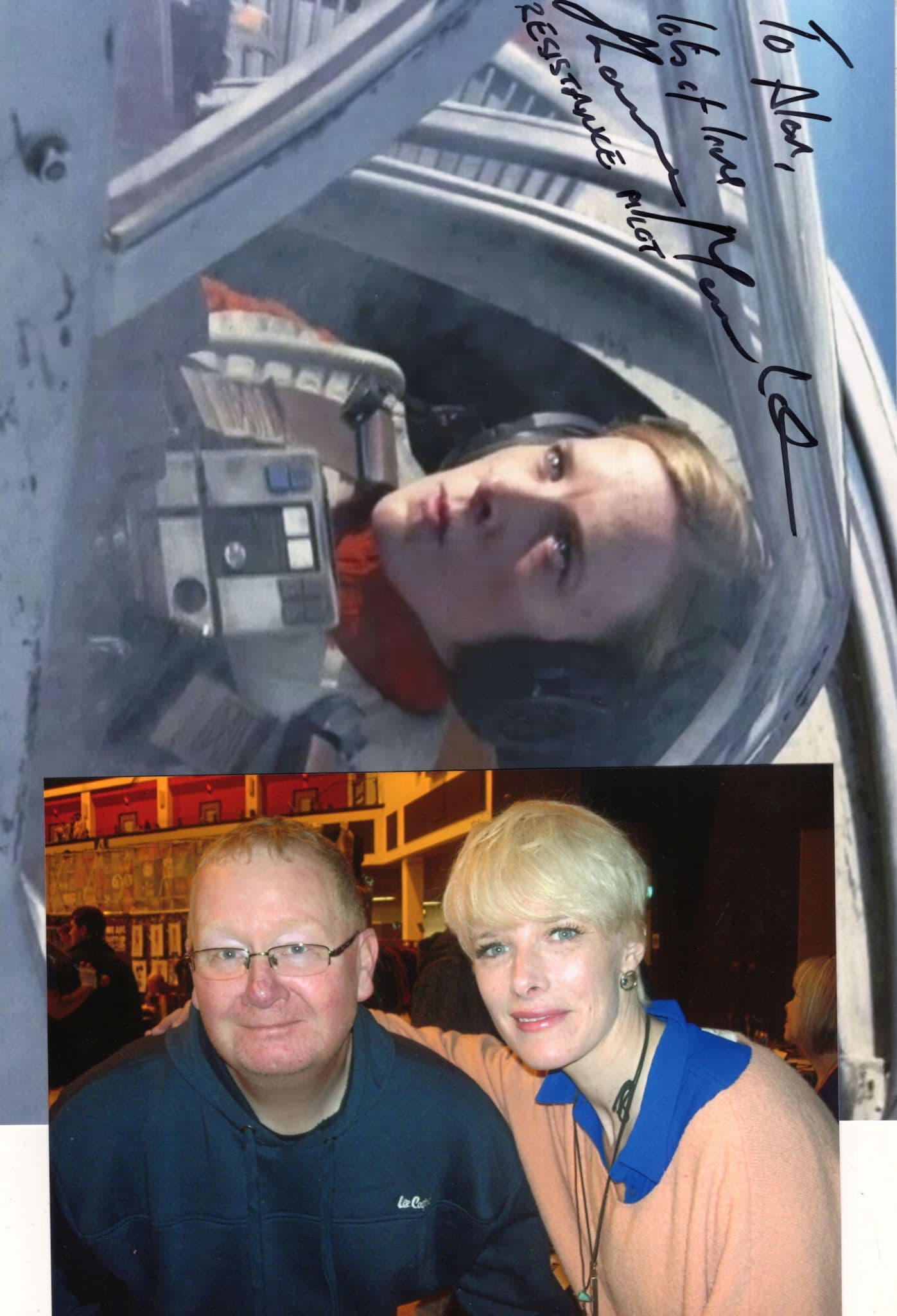 Shauna MacDonald Star Wars 10x8 Hand Signed Autograph & COA PHOTO