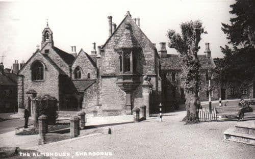 Sherborne Alms House Almshouse Dorset Photo Postcard