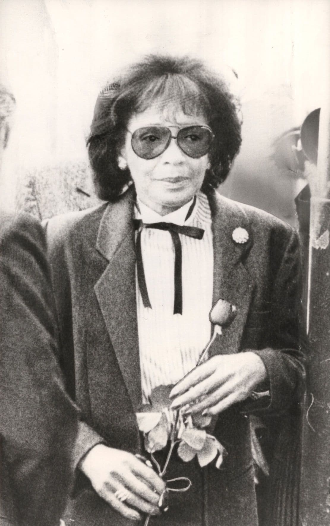 Shirley Bassey Death Of Drowned Daughter Funeral Press Photo