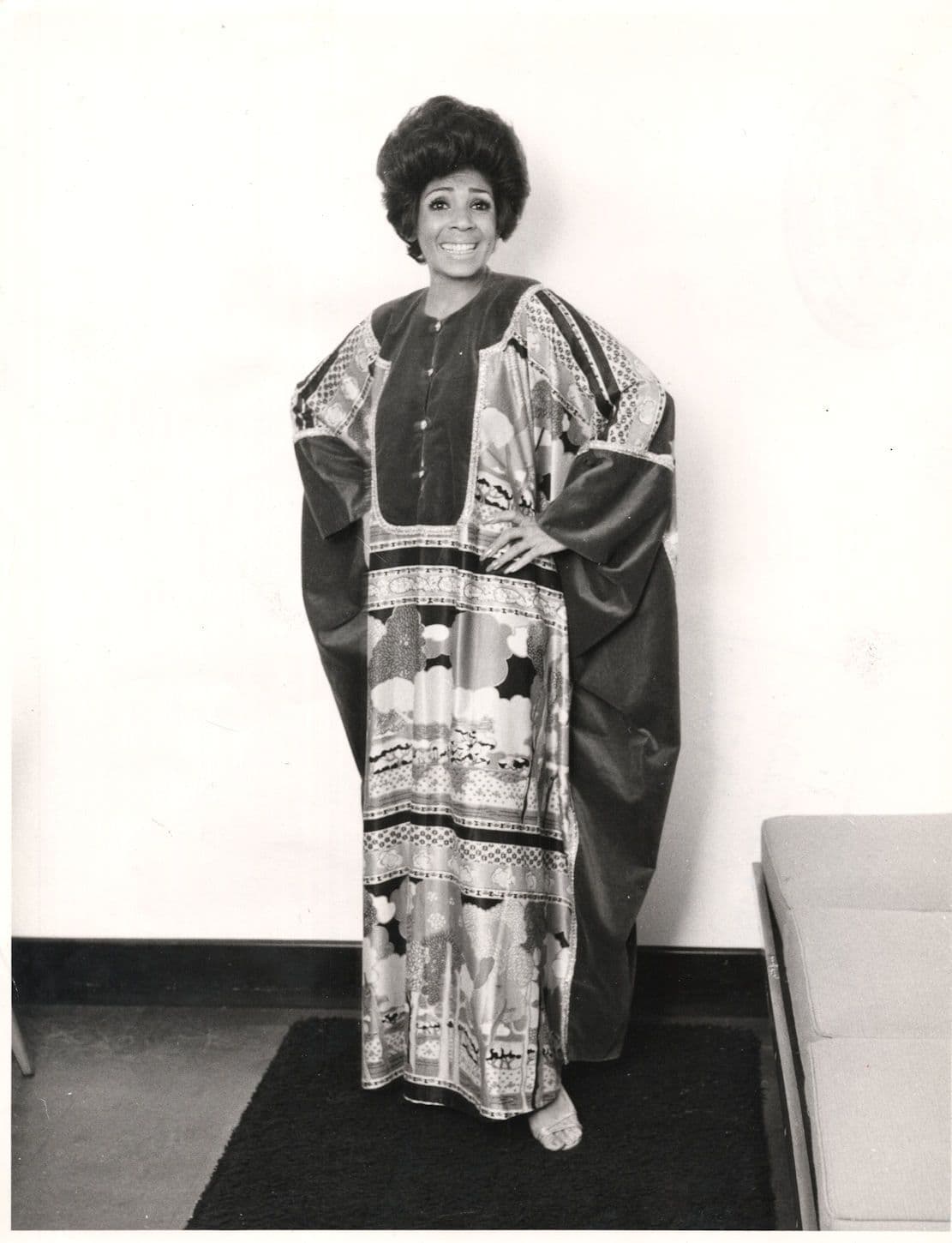 Shirley Bassey in 1970 Christmas BBC Show Rare Large Press Photo