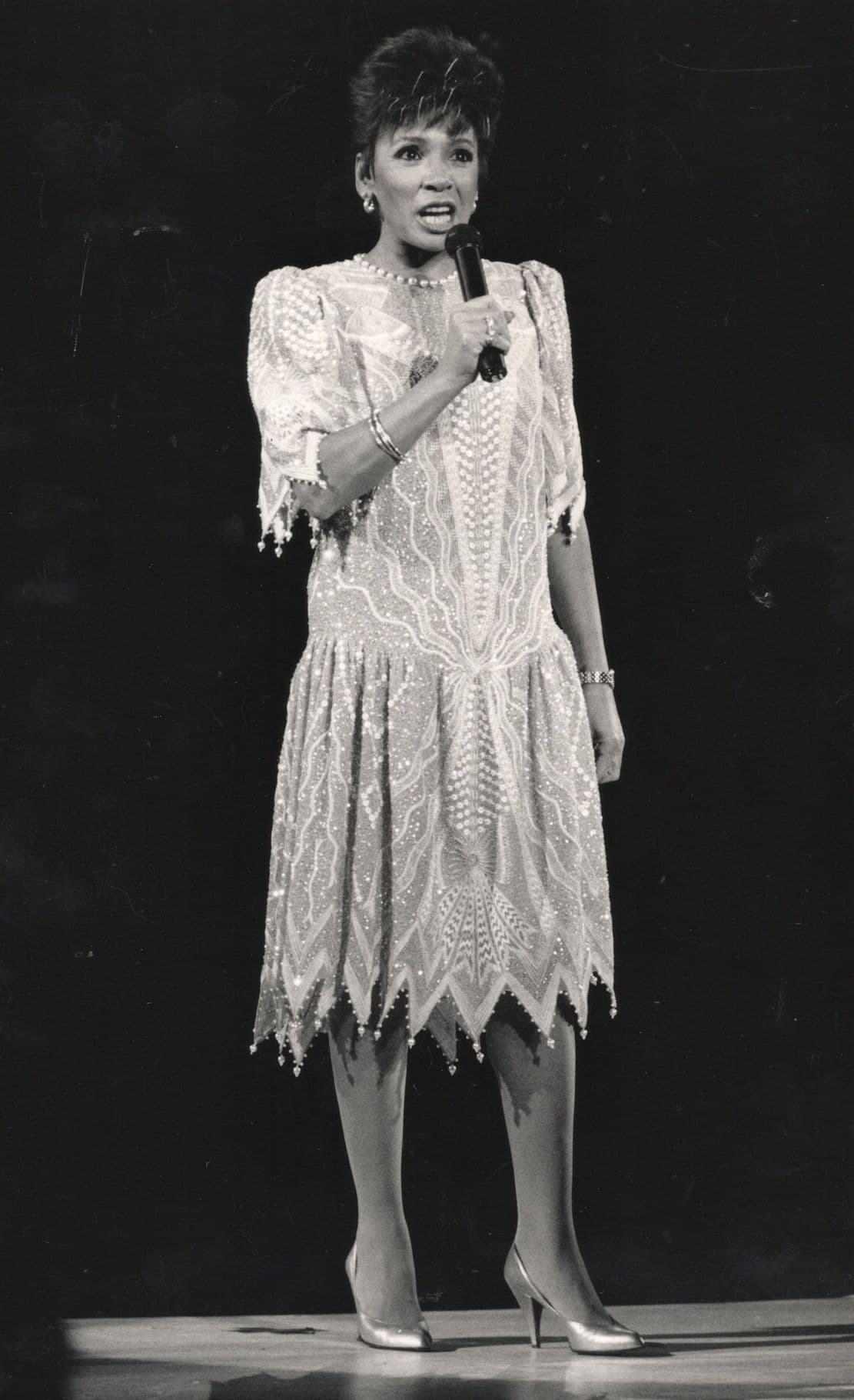 Shirley Bassey Live London Fashion Aid Albert Hall Press Photo