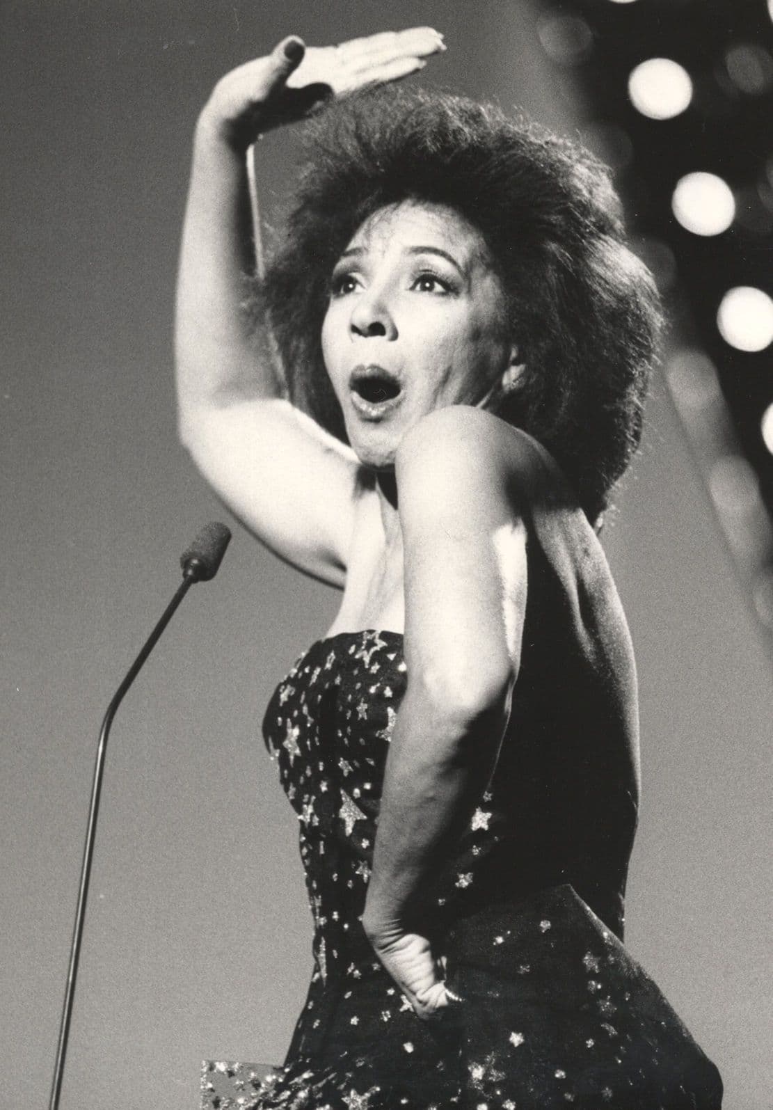 Shirley Bassey London Palladium Nov 1987 Live London Press Photo