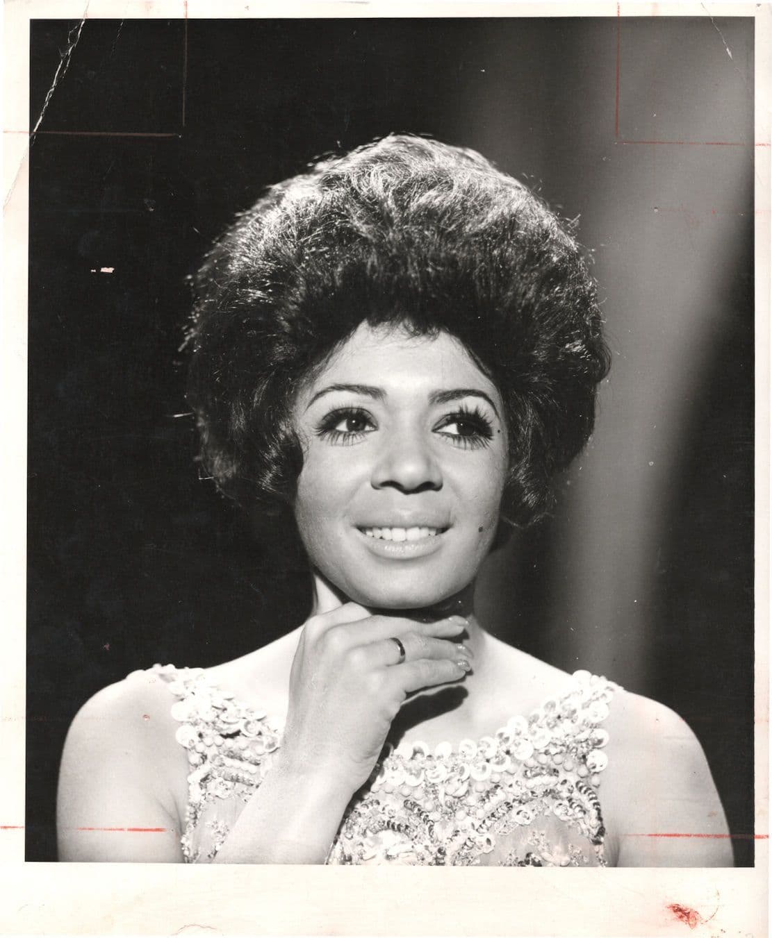 Shirley Bassey On Tom Jones Show 1971 Large Press Photo