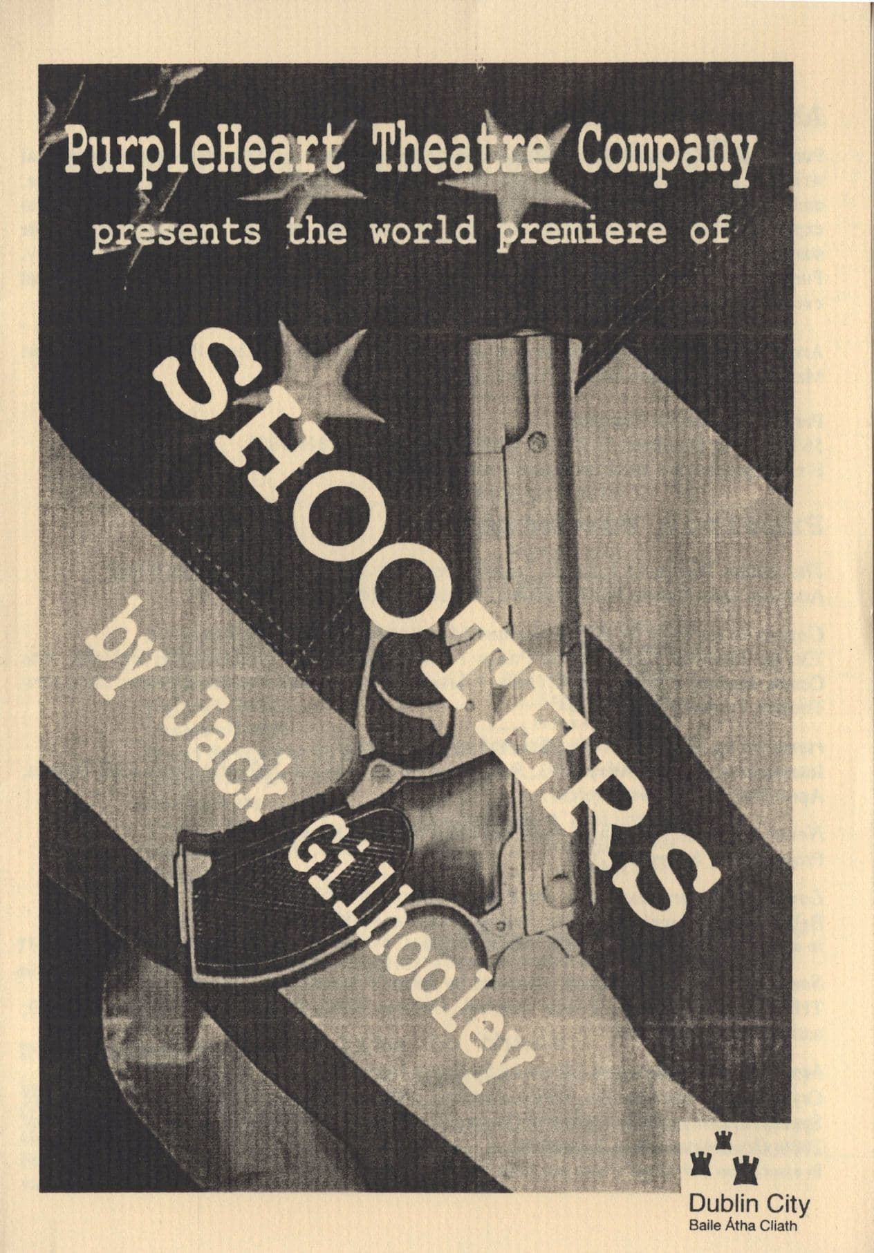 Shooters Russian Hitmen Mob World Premiere Theatre Programme