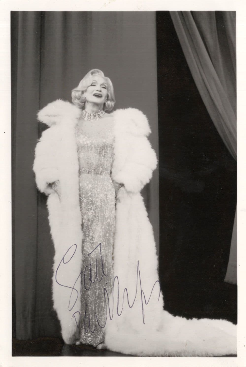Sian Philips Historic Actress Vintage Hand Signed Photo