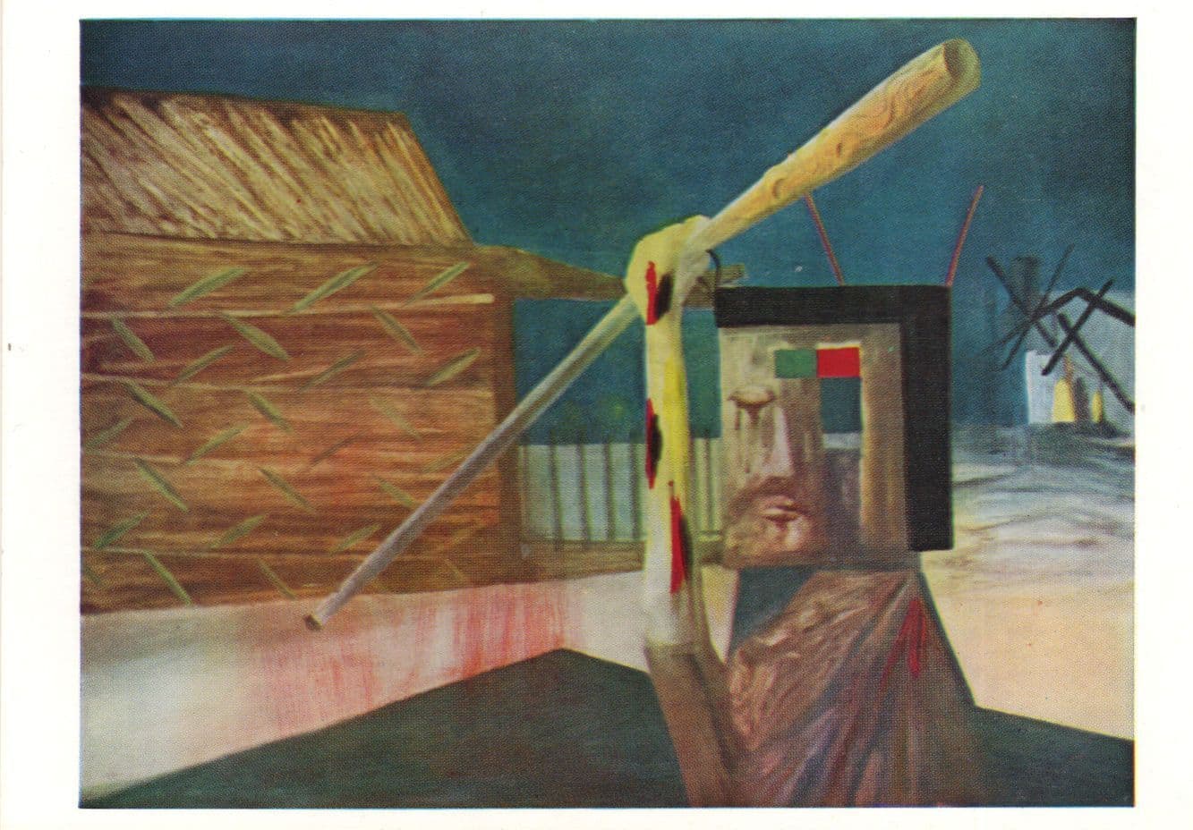 Sidney Nolan Glenrowan Tate Gallery Rare Painting Postcard