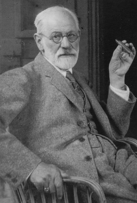 Sigmund Freud The Psychopath Ego & The ID Book Author Stunning Portrait Postcard