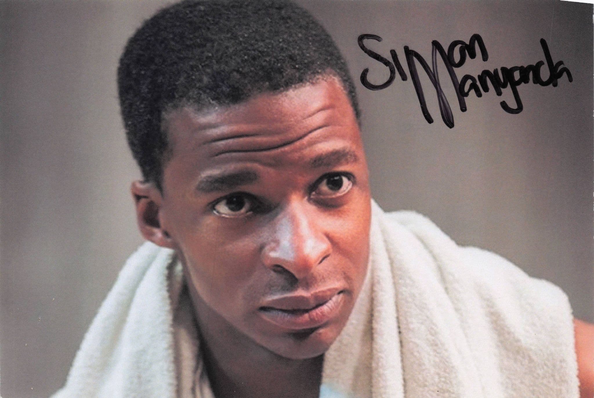 Simon Manyonda Pennyworth Julius Caesar King Lear Hand Signed Photo