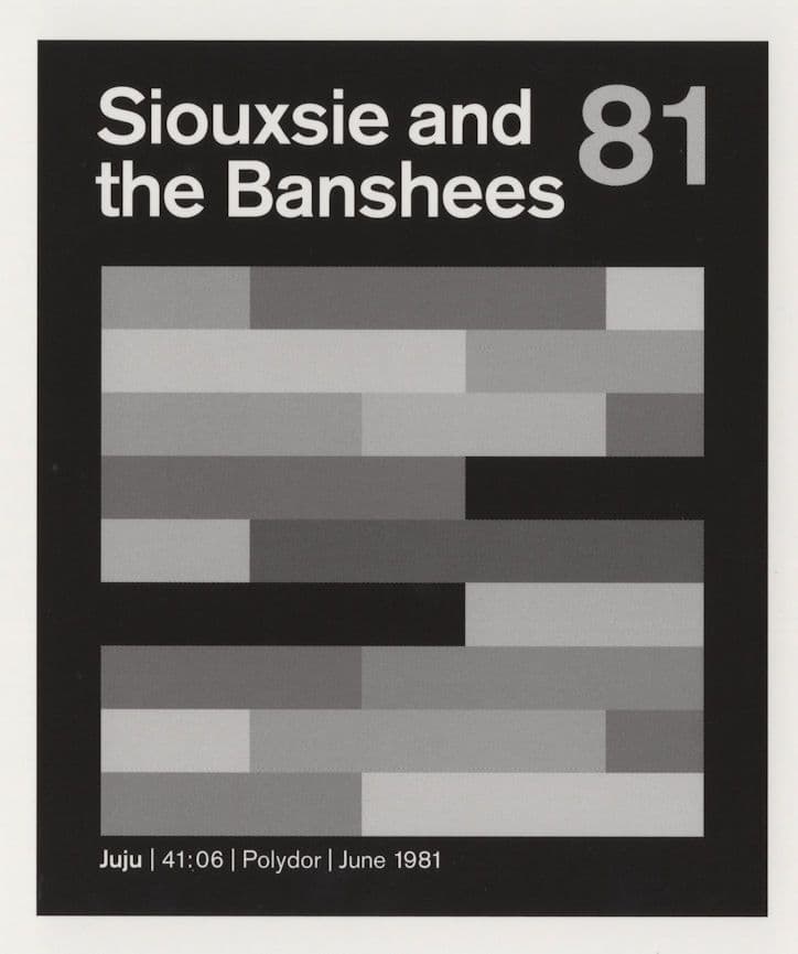Siouxsie & The Banshees Juju Punk Rock Polydor LP Postcard
