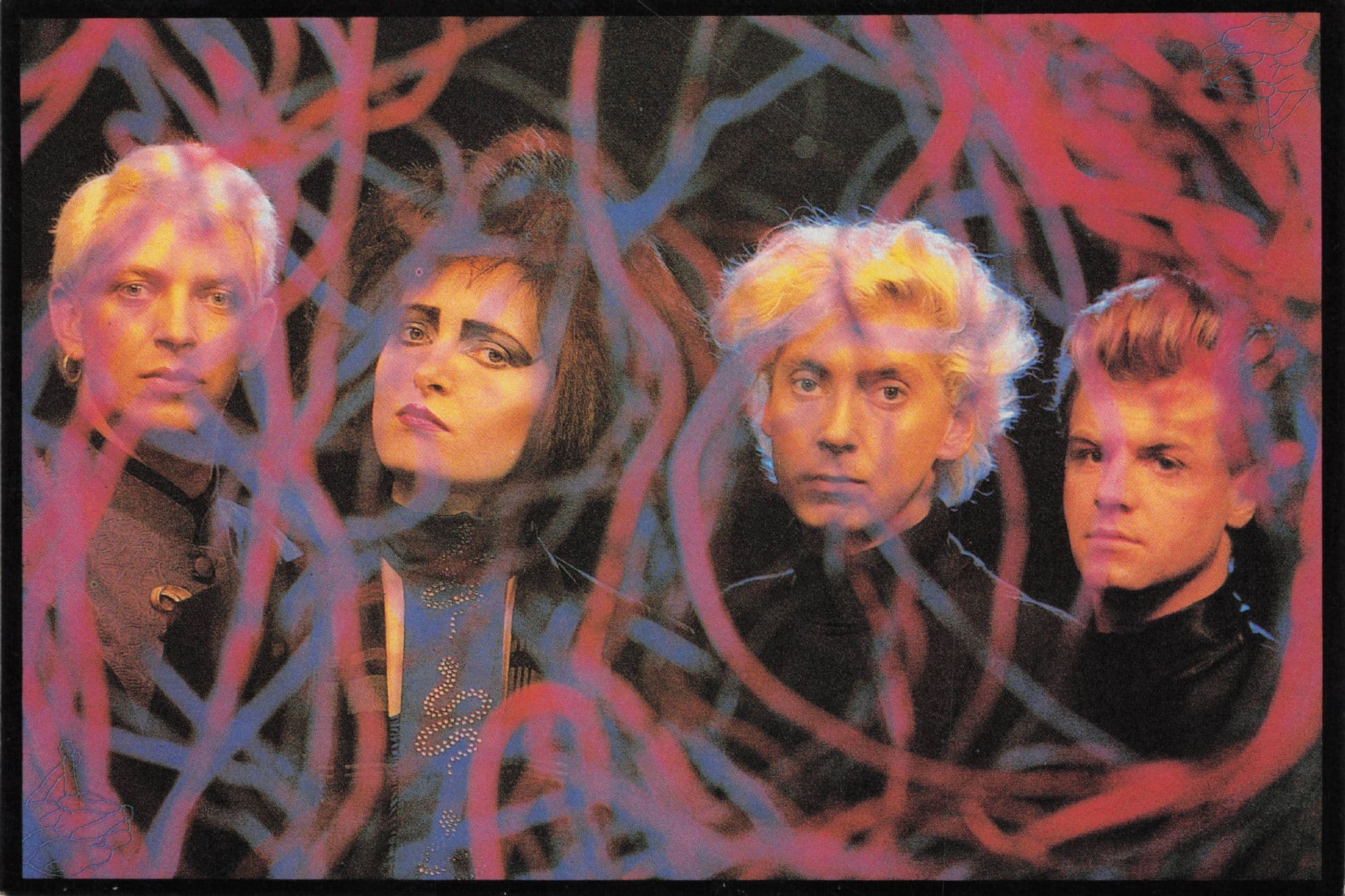 Siouxsie & The Banshees Punk Rock Limited Edition Vintage Postcard