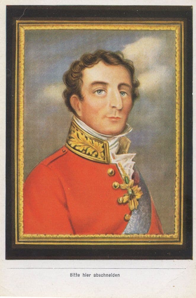 Sir Arthur Wellesley 1st Duke Of Wellington Rare Cigarette Card