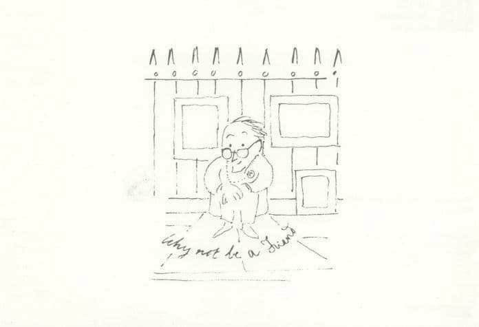 Sir Hugh Casson Why Not Be A Friend Painting Postcard