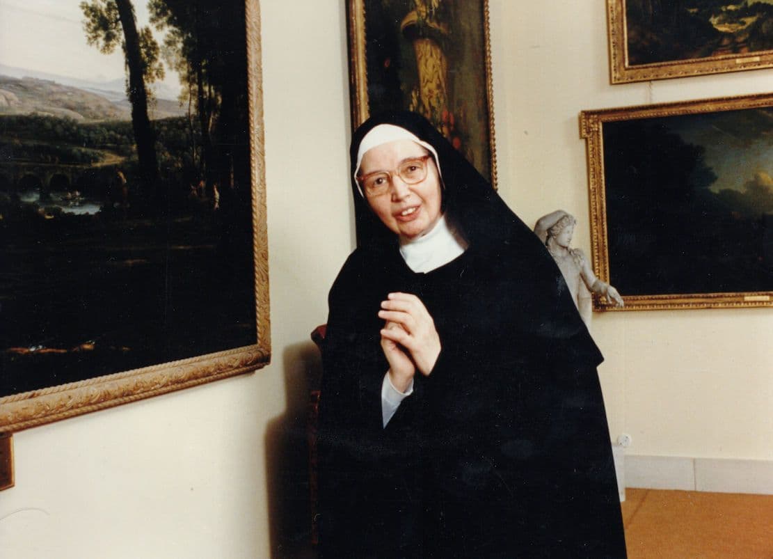 Sister Wendy Beckett Story Of Painting BBC TV Show Press Photo
