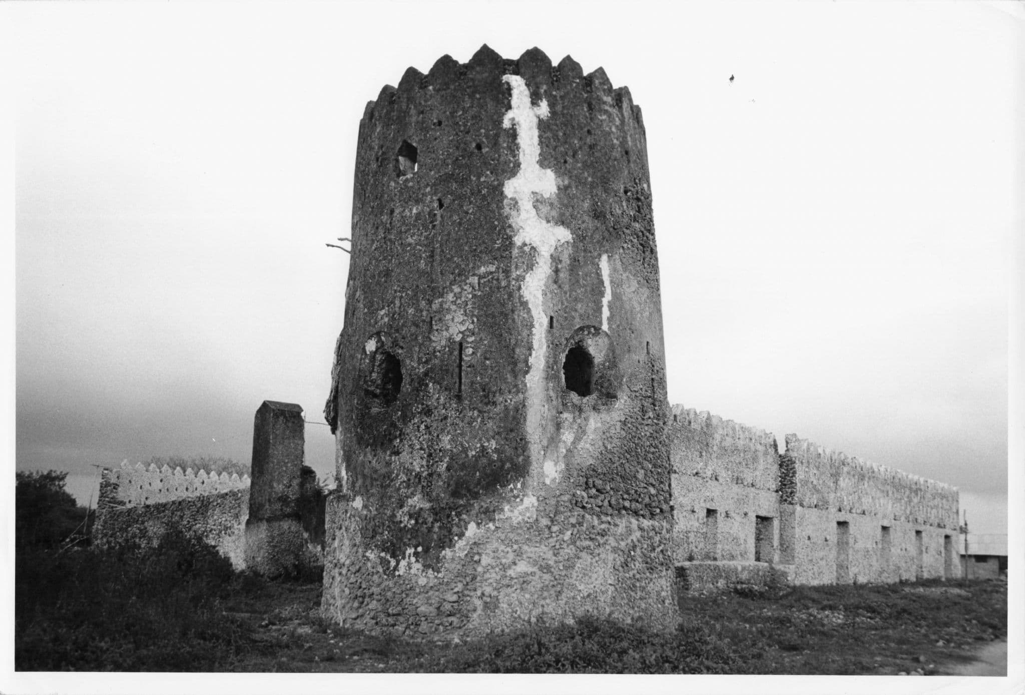 Siyu Fort Ruins Pate Island Lamu Kenya 9x7 Vintage Africa Press Photo