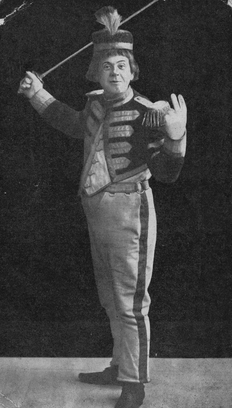 Skegness Posted WW1 Ringmaster Circus Theatre Old Postcard