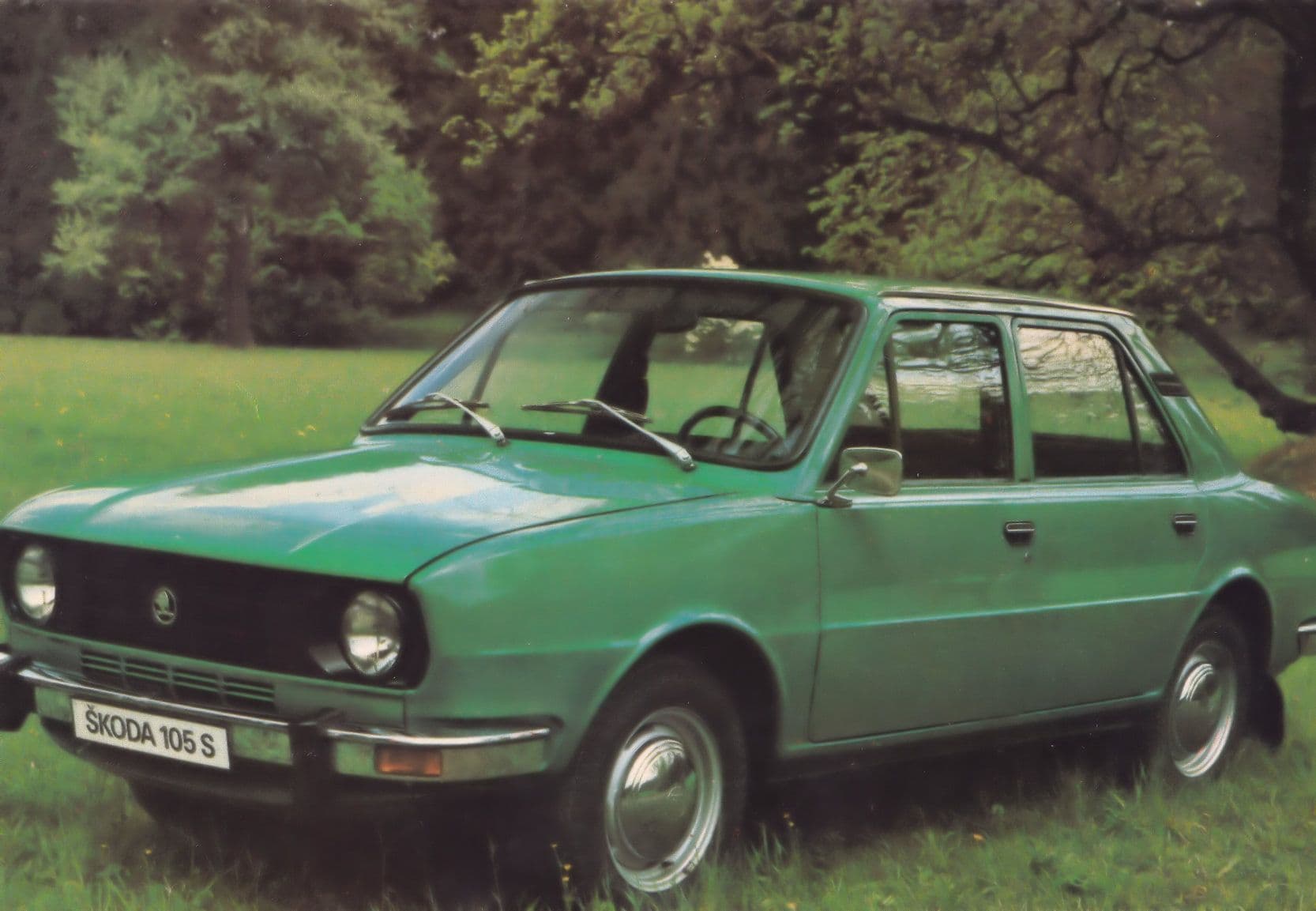 Skoda Collectors Car Motokov Praha Czechoslovakia Postcard