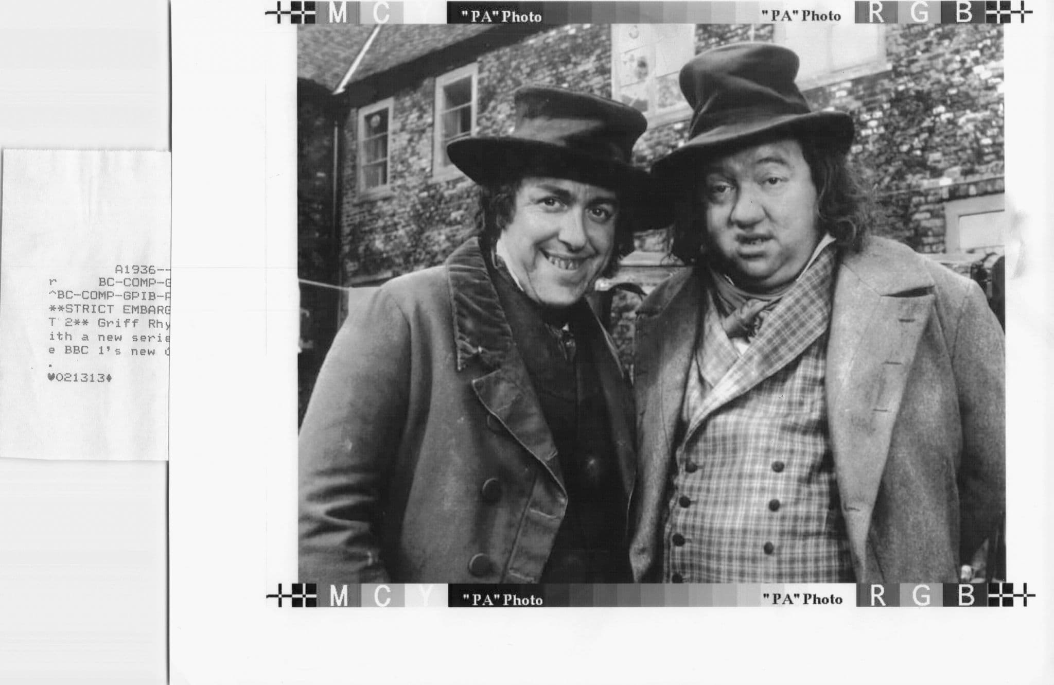 Smith & Jones of Not The Nine O'Clock News Large 10x8 Press Photo