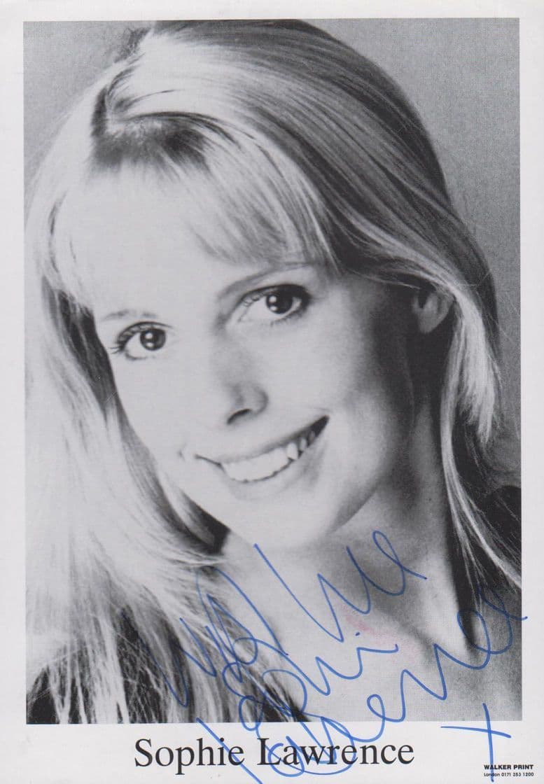 Sophie Lawrence Diane Butcher Eastenders Hand Signed Photo