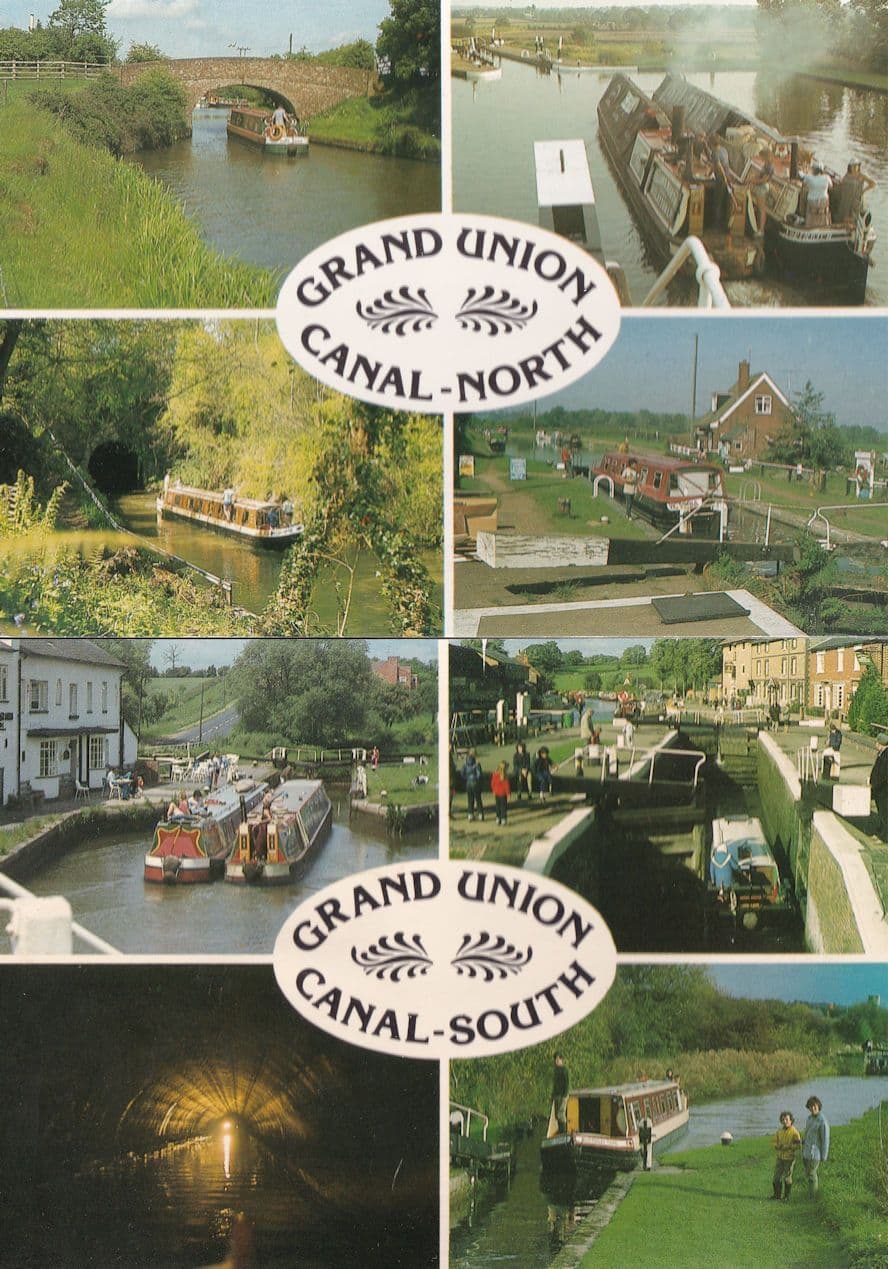 Soulbury Three Locks Stoke Bruerne Aylesbury Arm Pub Bucks Postcard