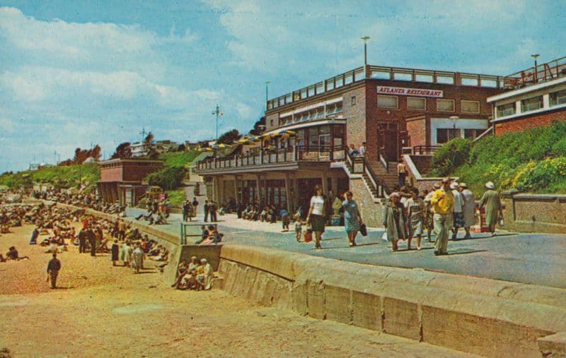 Southend On Sea Pier Childrens Pavillion Aerial Birds Eye Essex Postcard