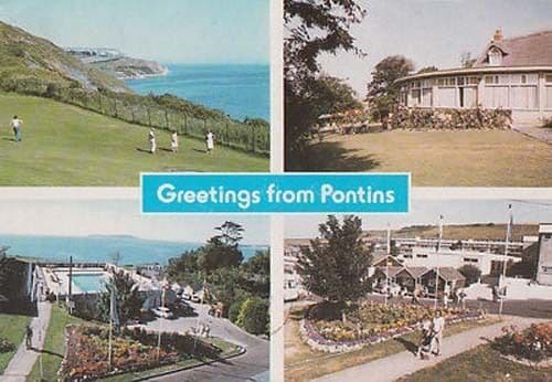 Southlands Torquay Antique Postcard