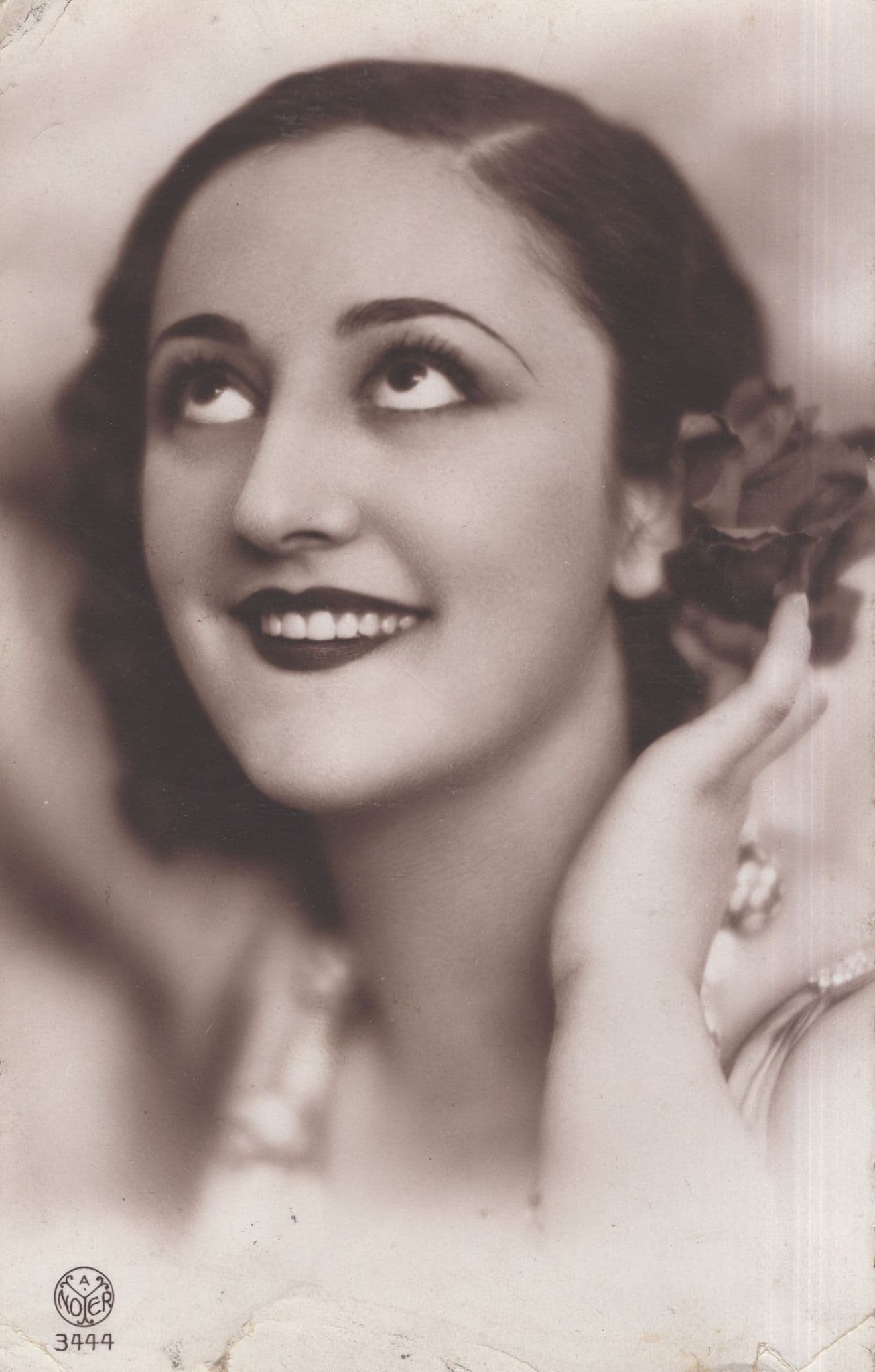 Spain 1934 Miss World Espagne Beauty Contest Old Postcard
